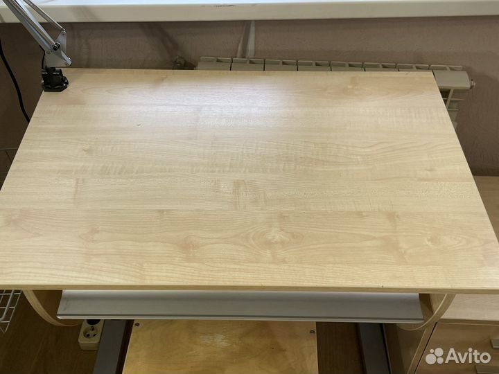 Растущая парта дэми с тумбой и стулом