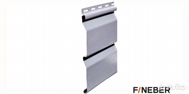 Сайдинг Fineber Серо Голубой Смотрите размер