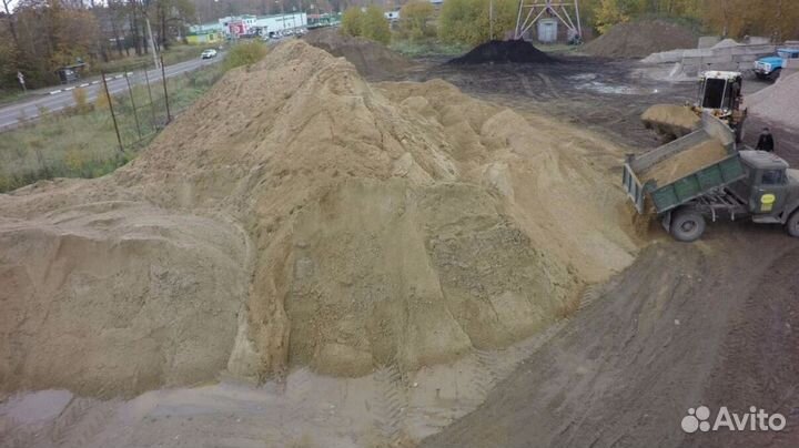 Песок строительный