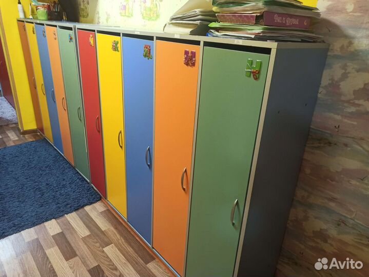 Кабинки для детского сада, за все 23 штуки