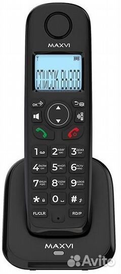 Радиотелефон Maxvi GA-01 black