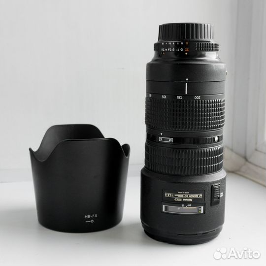 Объектив Nikon ED AF Nikkor 80-200mm 1:2.8 D