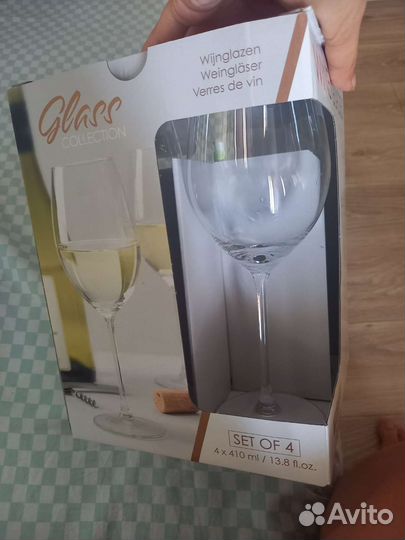 Бокалы для вина/шампанского/обмен