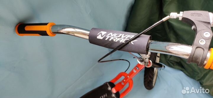 Самокат для детей Novatrack stamp N4 оранжевый