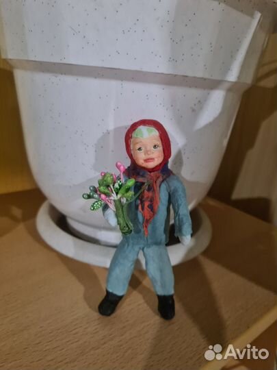 Ватная игрушка