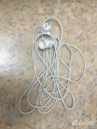 Удлинитель электрический 7м кабель пвс 2х1,5