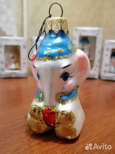 Елочные игрушки, стекло