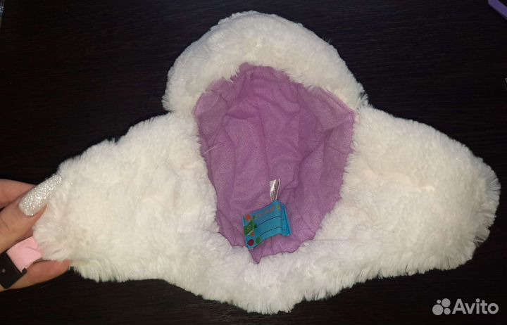 Детская замняя шапка для девочки