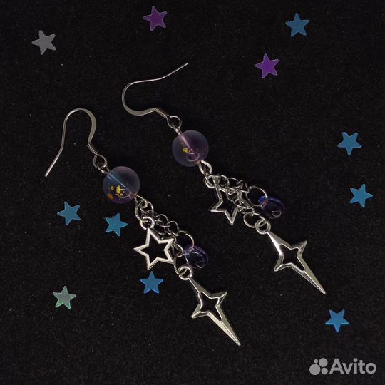 Серьги сиджвин