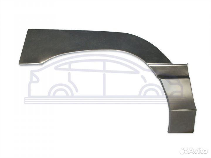 Кузовные арки Toyota Land Cruiser 100 передняя