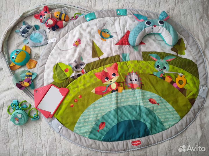 Развивающий коврик tiny love Солнечная полянка