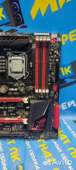 Топовая материнская плата s1150 Asus Maximus VI