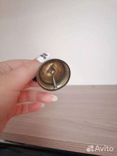 Колокольчик маленький металлический