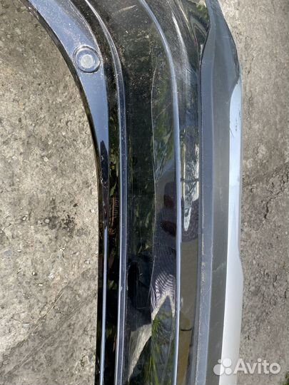 Бампер задний kia rio x