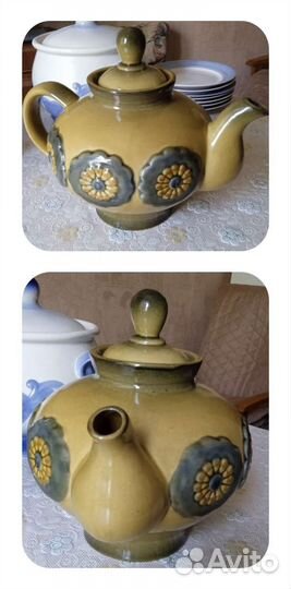 Посуда из керамики СССР, стекло, фарфор