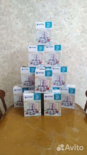 Овощерезка блендер измельчитель vitek электр 2L
