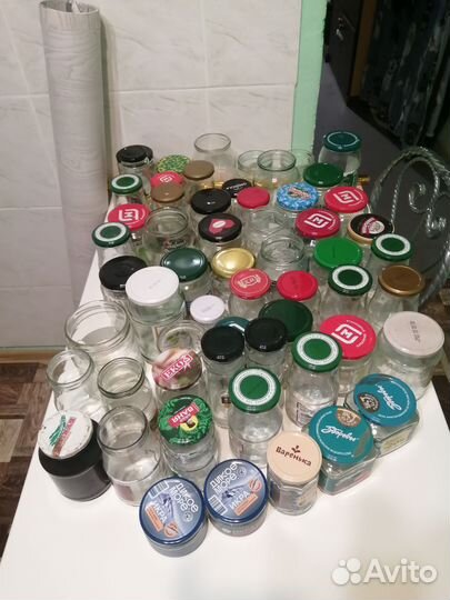 Банки стеклянные