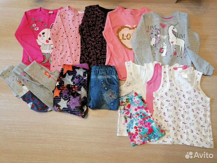 Одежда для девочки пакетом р.116-128