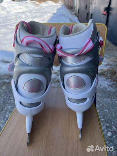 Коньки детские раздвижные 34 37