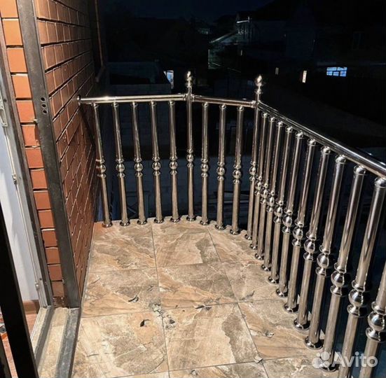 Перила из нержавеющей стали