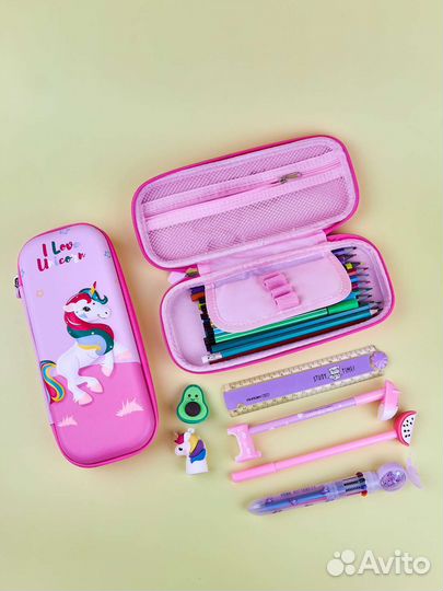 Пенал с наполнением 25 предметов