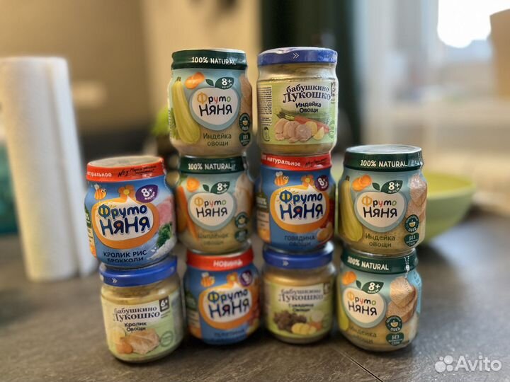 Детское питание пюре