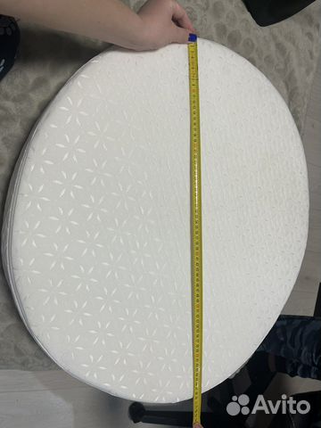 Матрас детский круглый и овальный