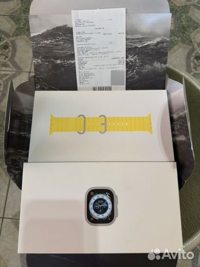 Apple watch ultra 49mm titanium