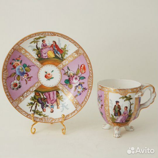 Чашка с блюдцем