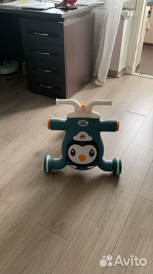 3 в 1: ходунки, беговел, самокат