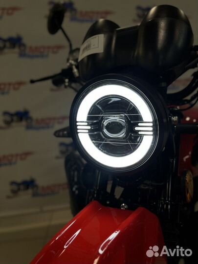 Мопед комета II cross красный