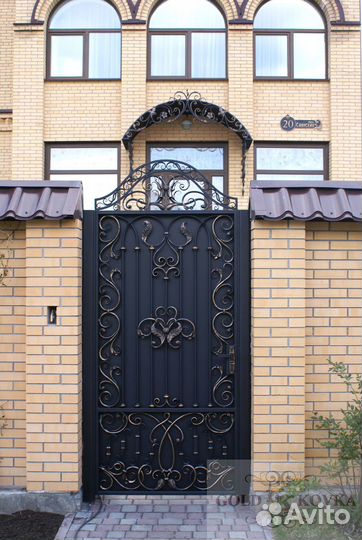Кованные ворота на заказ