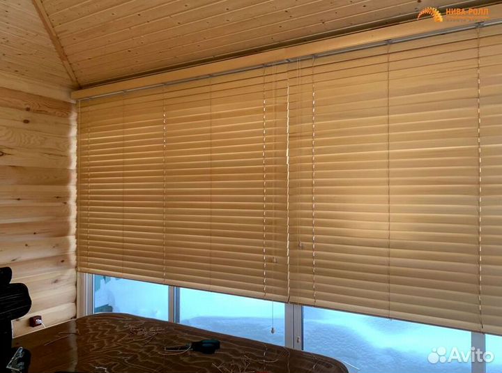 Жалюзи бамбуковые дерево