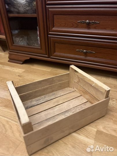 Ящик для фруктов, ящик деревянный