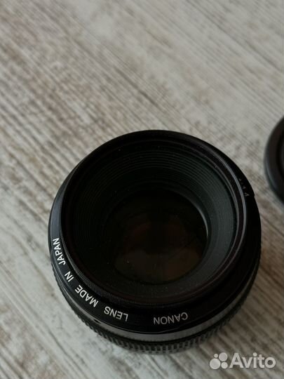 Объектив canon 50mm 1 4