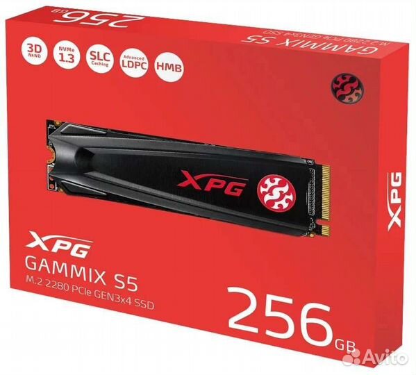 Новый SSD M2 256гб XPG gammix S5