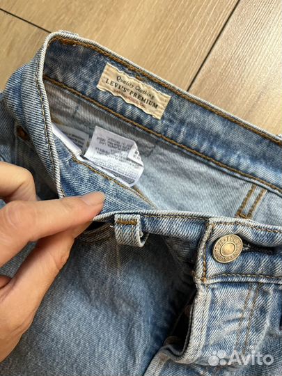 Джинсы женские levis 501 s