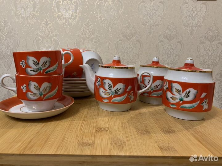 Сервиз чайный новый СССР