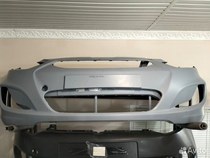 Бампер Солярис дорейстайл грунтованный с 2011