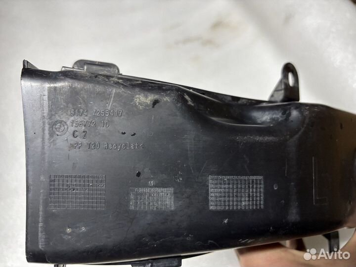 Воздуховод охлаждения тормозов левый BMW f30 f31