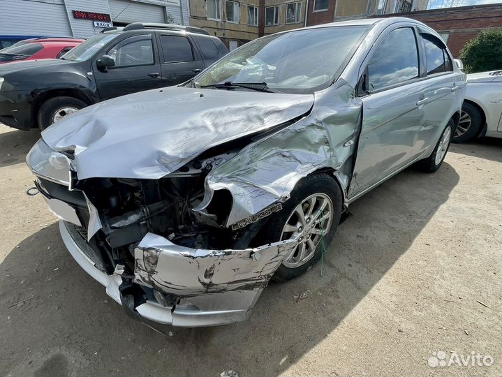Mitsubishi Lancer 1.6 AT, 2012, битый, 168 500 км