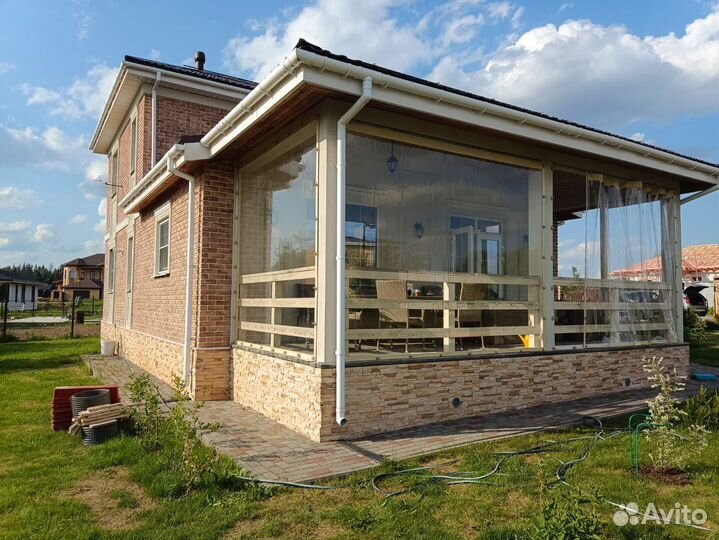 Мягкие окна для террас и беседок