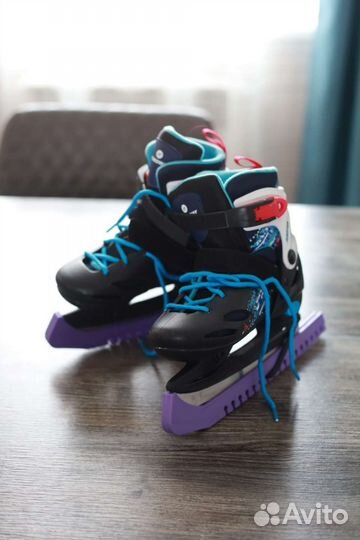 Коньки раздвижные 30-33р