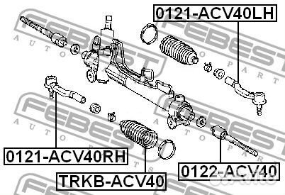 Тяга рулевая