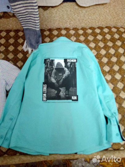 Пиджак, свитер и рубашки