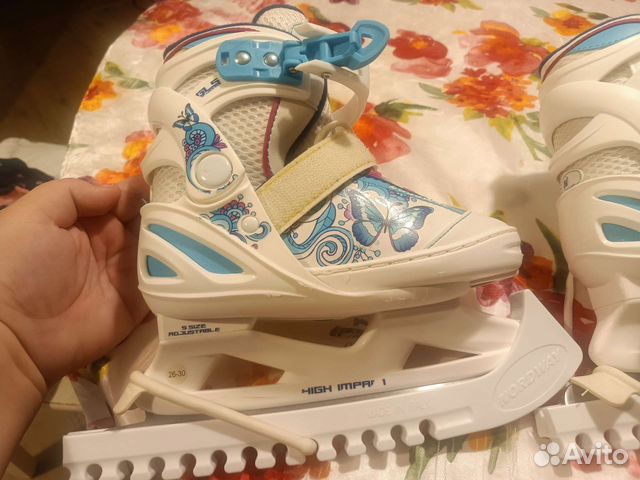 Коньки детские раздвижные Nordway р-р 26-30 б/у