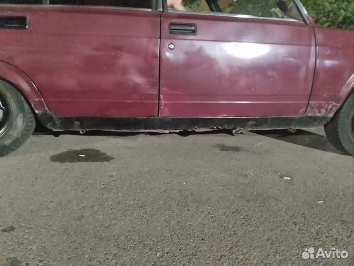 ВАЗ 2107 1.6 МТ, 2002, битый, 288 000 км