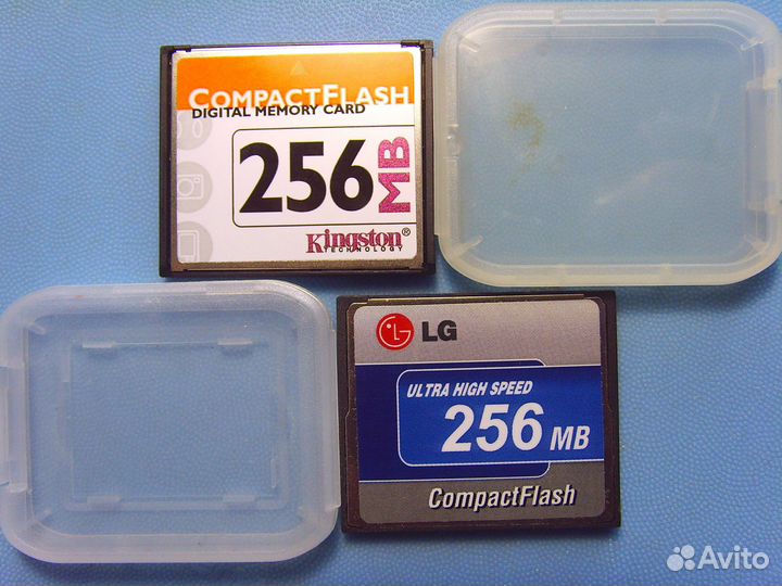 Компакт флеш карта CF 256 mb