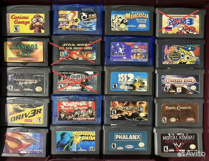 Картриджи для Game Boy Advance, Nintendo DS