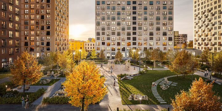 3-к. квартира, 87,8 м², 31/32 эт.